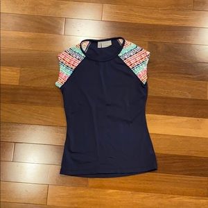 Athleta Moxie Tee Rashguard XXS